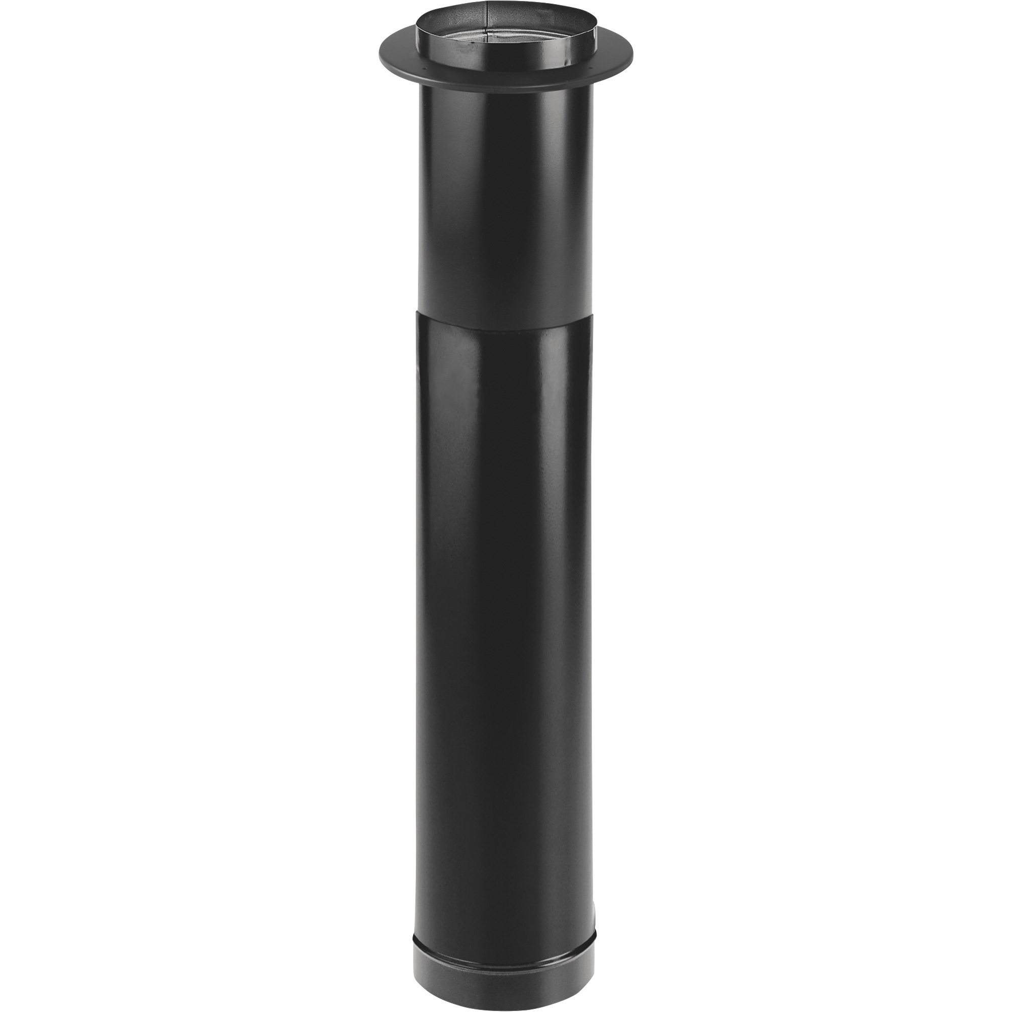 Simpson DuraVent Telescoping Stovepipe, 6in. Diameter, Black, Model# 810000959